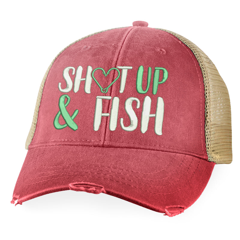 Shut Up And Fish Hat