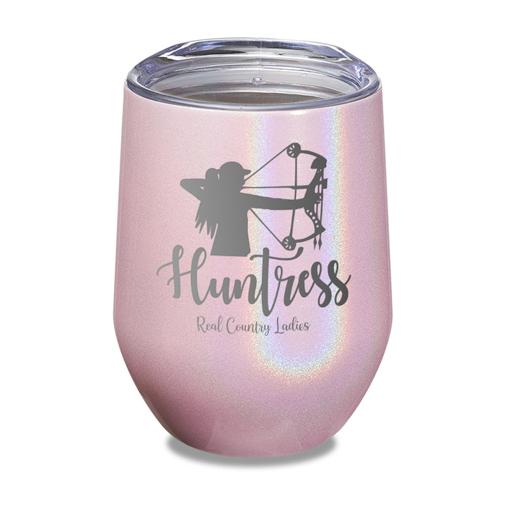 Huntress Bow Laser Etched Tumbler