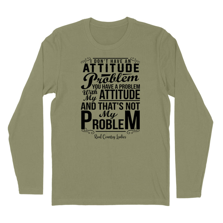 Not My Problem Black Print Hoodies & Long Sleeves