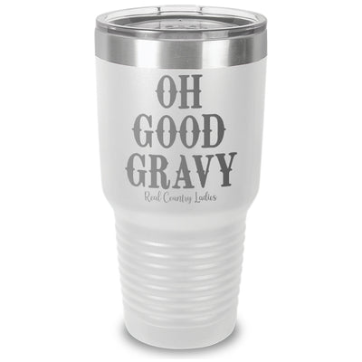 Oh Good Gravy Laser Etched Tumbler