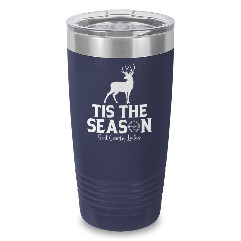 Tis The Season Laser Etched Tumbler