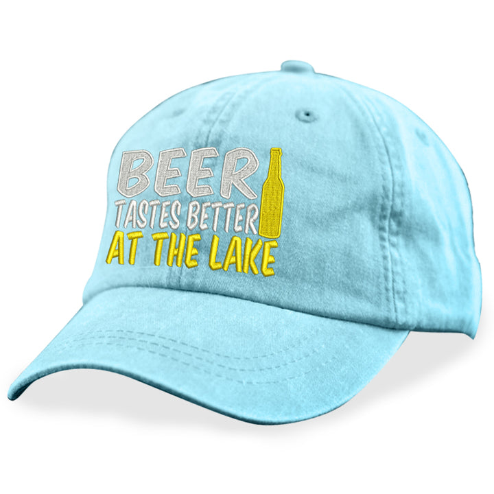 Beer Tastes Better At The Lake Hat