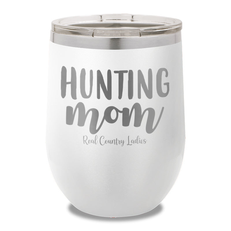 Hunting Mom 12oz Stemless Wine Cup