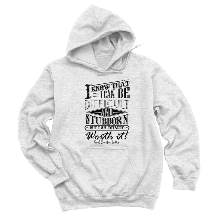 Totally Worth It Black Print Hoodies & Long Sleeves