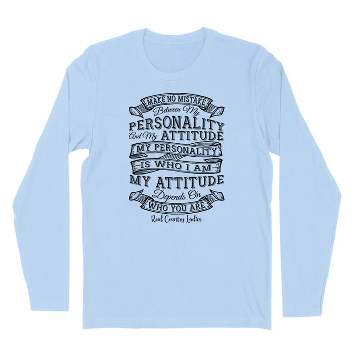 Personality Attitude Black Print Hoodies & Long Sleeves