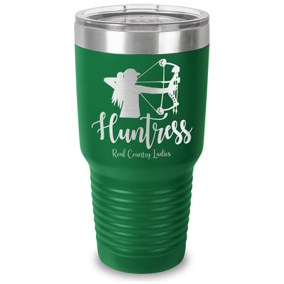 Huntress Bow Laser Etched Tumbler