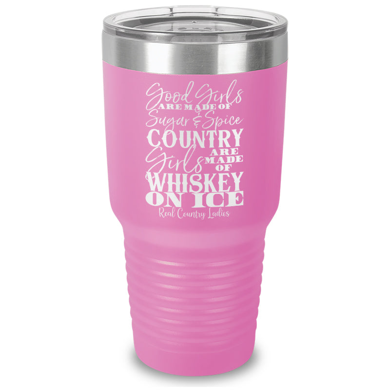 Whiskey On Ice Laser Etched Tumbler