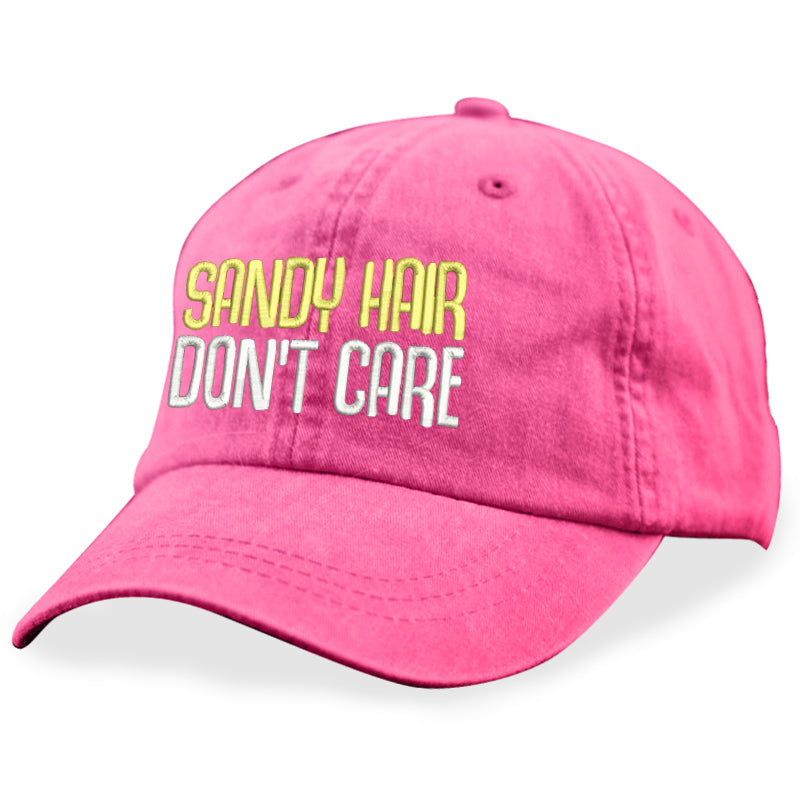 Sandy Hair Don't Care Hat