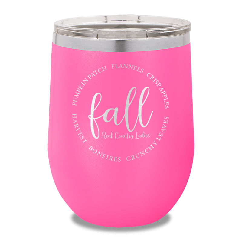 Fall 12oz Stemless Wine Cup