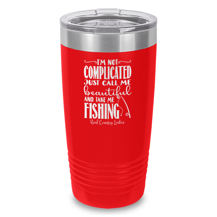 I'm Not Complicated Laser Etched Tumbler