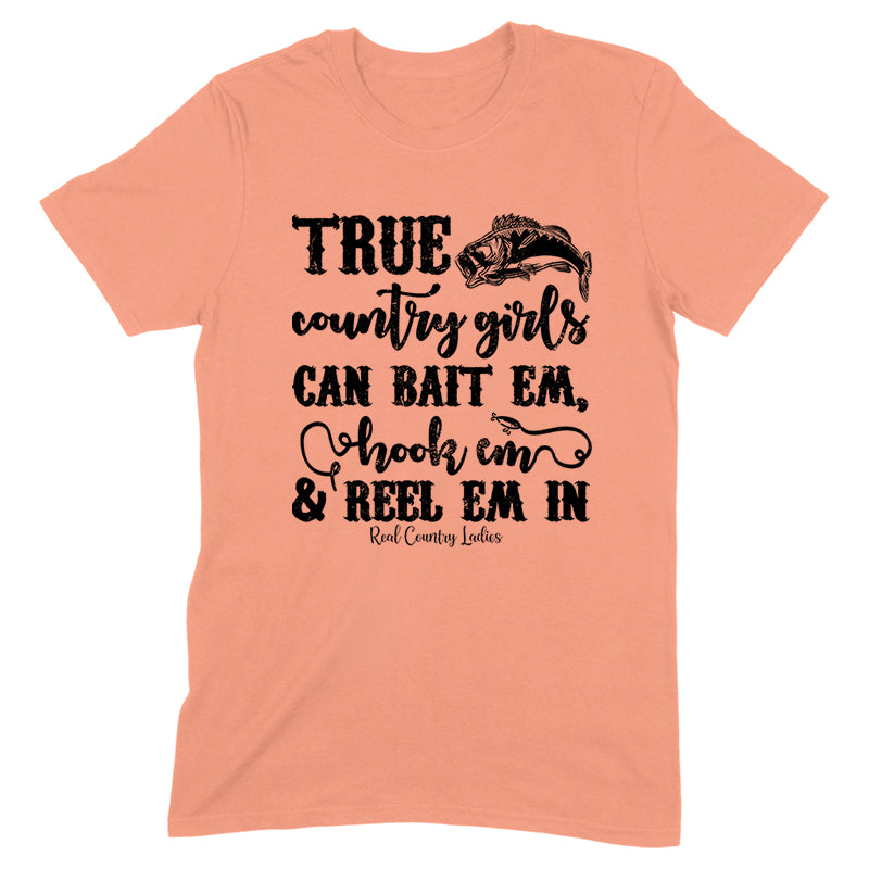 True Country Girls Black Print Front Apparel