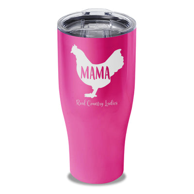 Mama Hen Laser Etched Tumbler