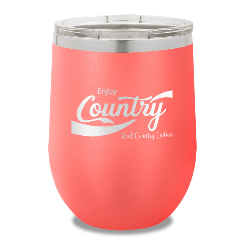 Enjoy Country 12oz Stemless Wine Cup