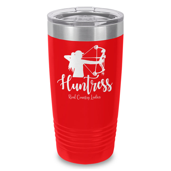 Huntress Bow Laser Etched Tumbler