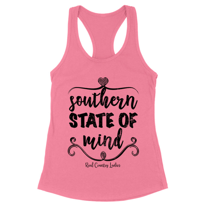 Southern State Of Mind Black Print Front Apparel