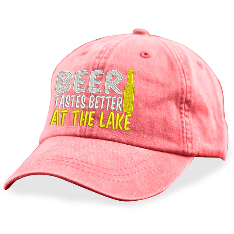 Beer Tastes Better At The Lake Hat