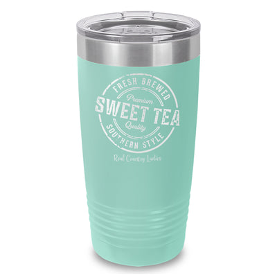 Fresh Brewed Sweet Tea Laser Etched Tumbler