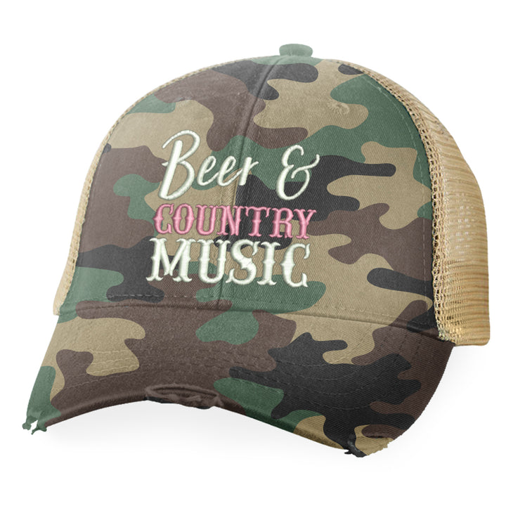 Beer And Country Music Hat