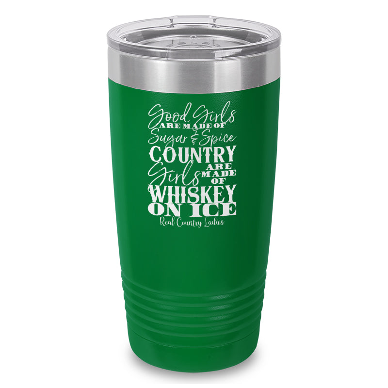 Whiskey On Ice Laser Etched Tumbler