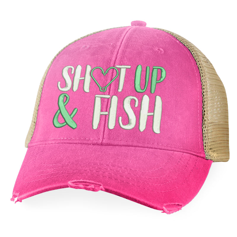 Shut Up And Fish Hat