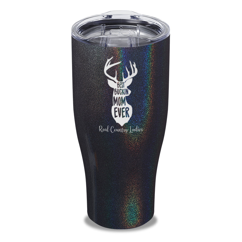 Best Buckin Mom Laser Etched Tumbler