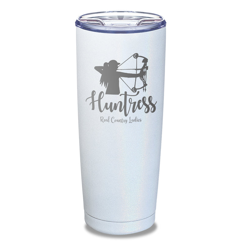 Huntress Bow Laser Etched Tumbler