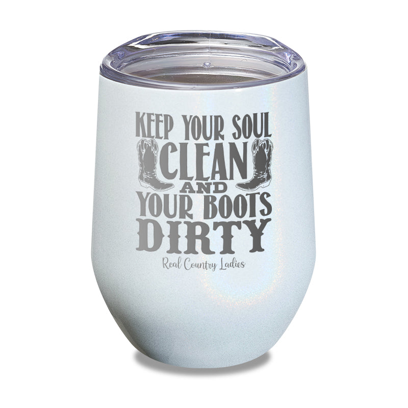 Keep Your Soul Clean Laser Etched Tumbler