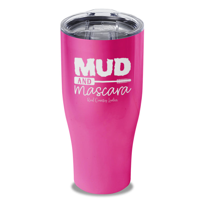 Mud And Mascara Laser Etched Tumbler