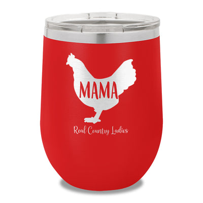 Mama Hen 12oz Stemless Wine Cup