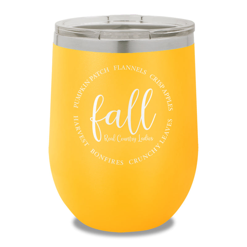 Fall 12oz Stemless Wine Cup