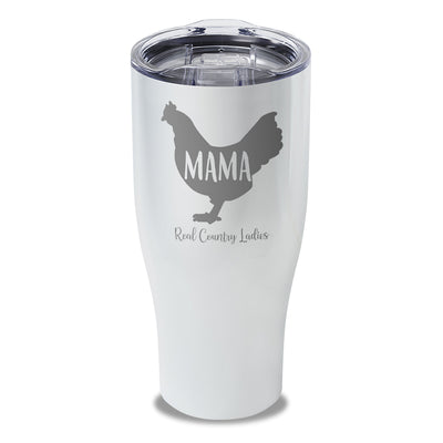 Mama Hen Laser Etched Tumbler