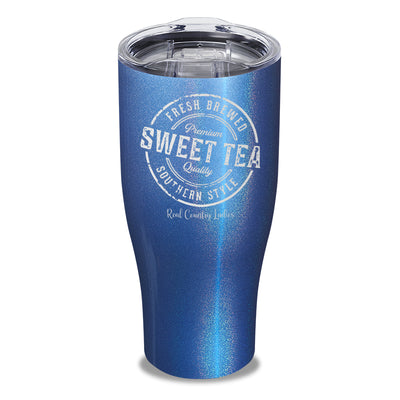 Fresh Brewed Sweet Tea Laser Etched Tumbler