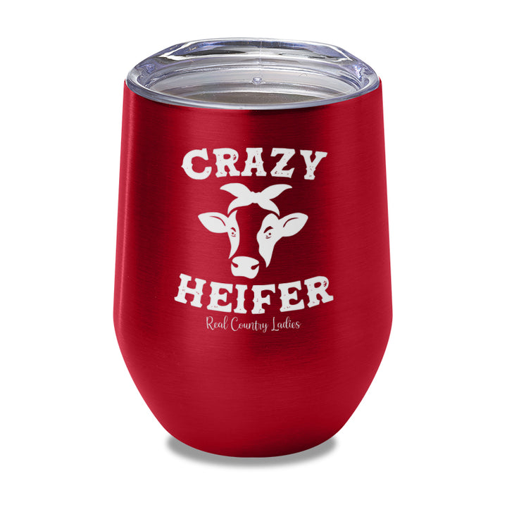 Crazy Heifer Laser Etched Tumbler