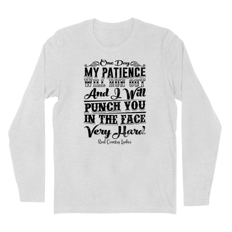 Punch You In The Face Black Print Hoodies & Long Sleeves