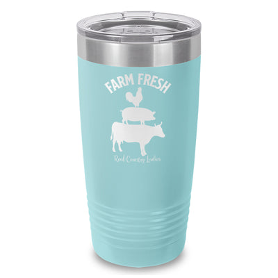 Farm Fresh Laser Etched Tumbler