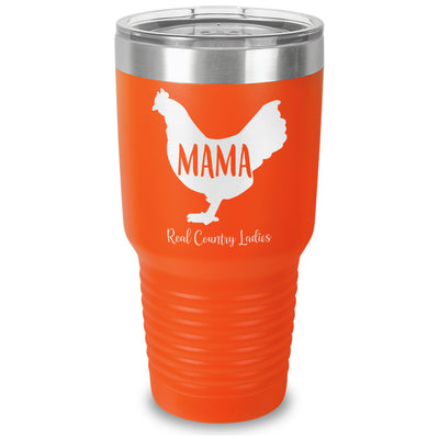 Mama Hen Laser Etched Tumbler