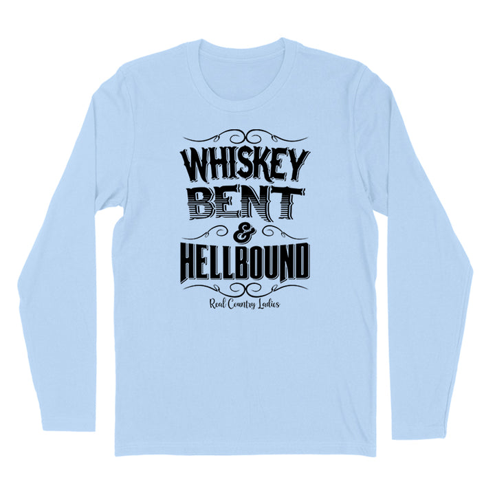 Whiskey Bent And Hellbound Black Print Hoodies & Long Sleeves