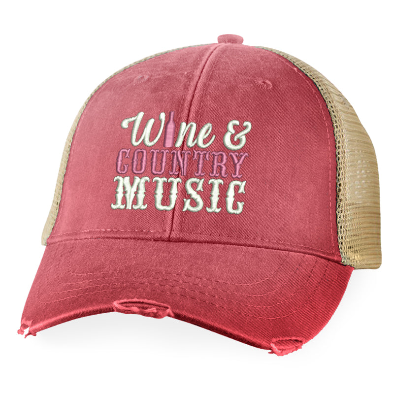 Wine And Country Music Hat