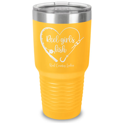 Reel Girls Fish Laser Etched Tumbler