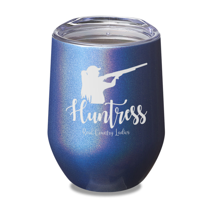 Huntress Shotgun Laser Etched Tumbler