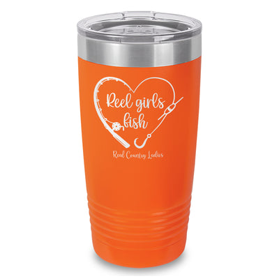 Reel Girls Fish Laser Etched Tumbler