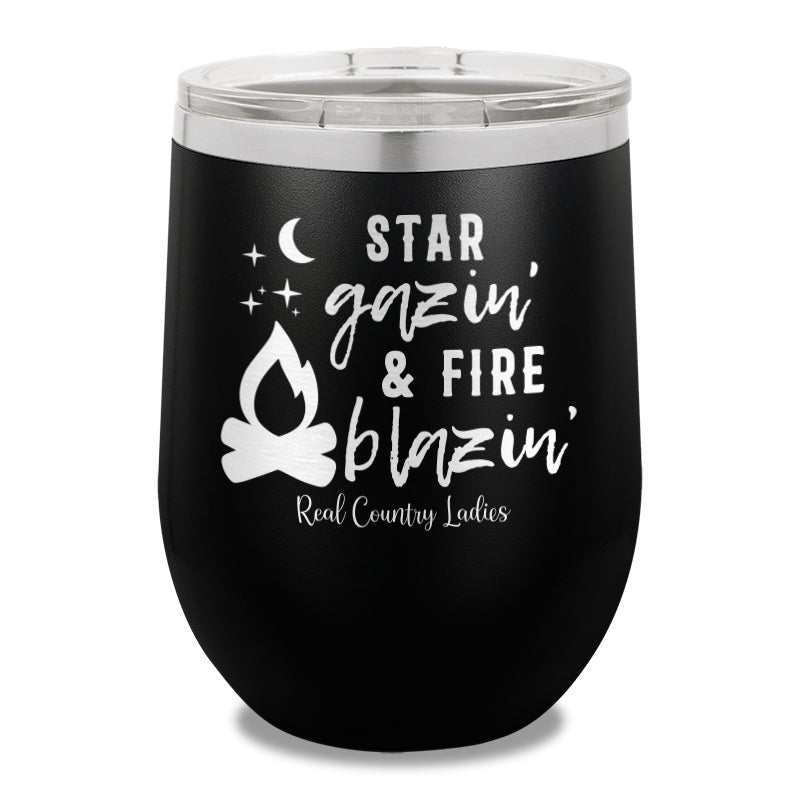 Star Gazin And Fire Blazin Stemless Wine Cup