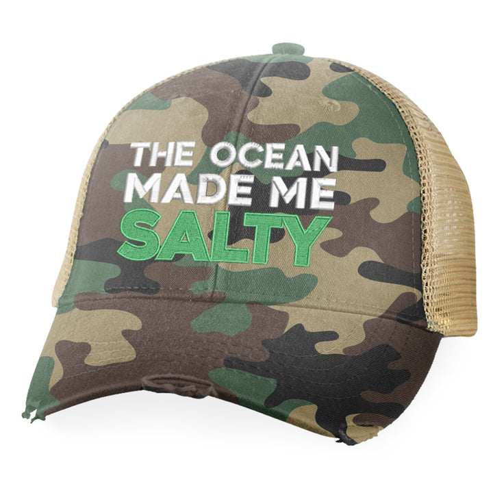 The Ocean Made Me Salty Hat