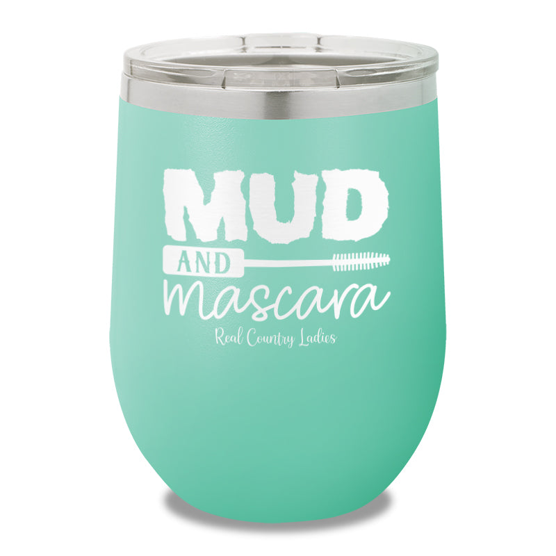 Mud And Mascara 12oz Stemless Wine Cup