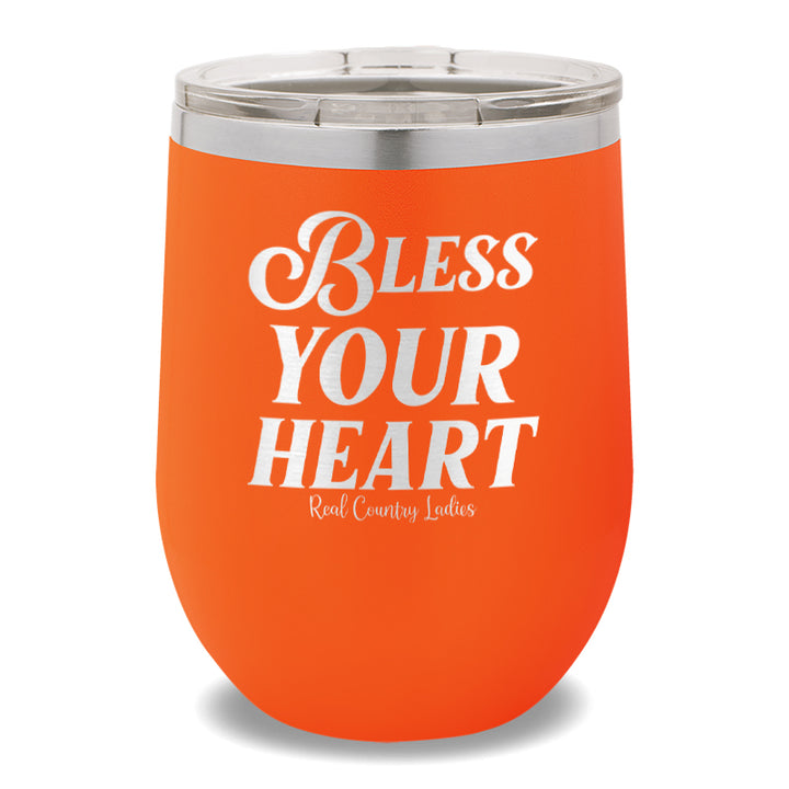 Bless Your Heart 12oz Stemless Wine Cup