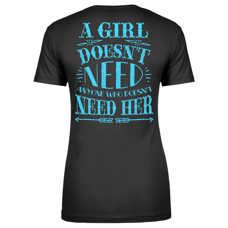 A Girl Doesn't Need Apparel
