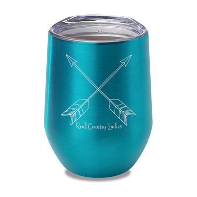 Cute Arrows Laser Etched Tumbler