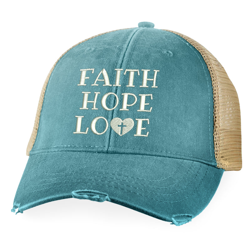 Faith Hope Love Hat