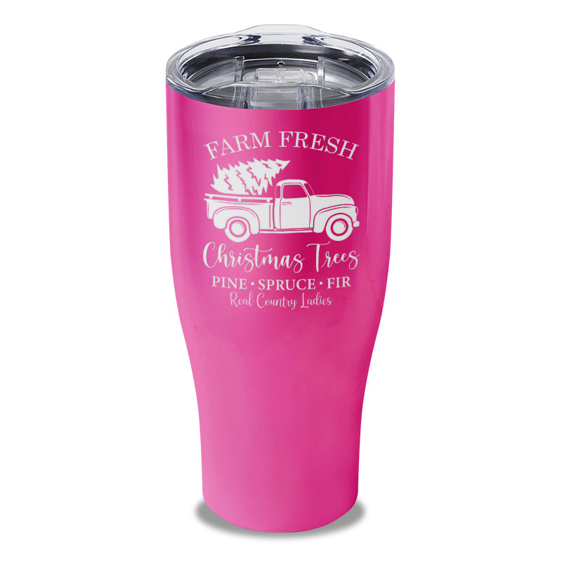 $10 Special | Farm Fresh Christmas Trees Laser Etched Tumbler