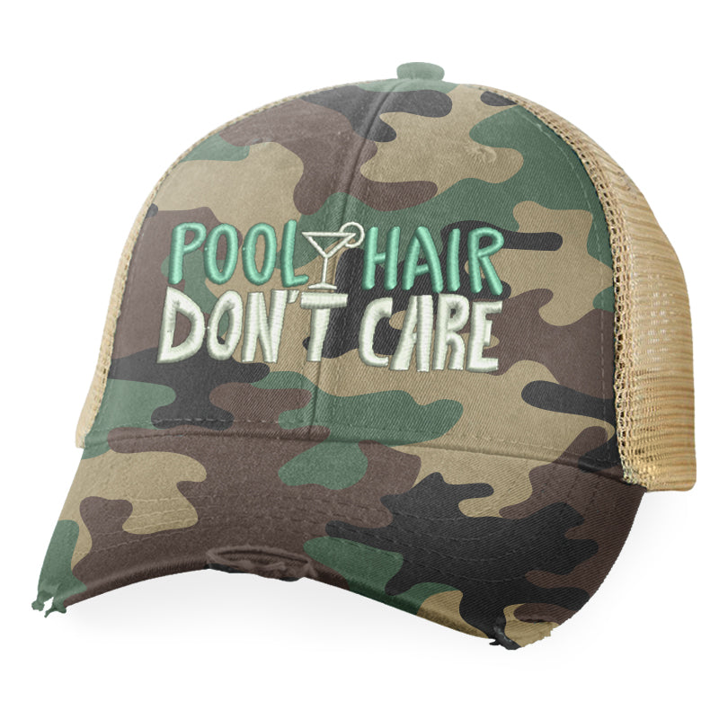 Pool Hair Don't Care Hat